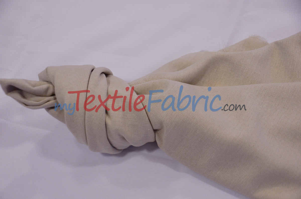 Soft Linen Fabric by the Yard | 52" Wide | Rayon Linen Blend | Dresses, Apparel, Tablecloth, Table Runner, Cosplay, Costume, Linen Shirt, Linen Pants |