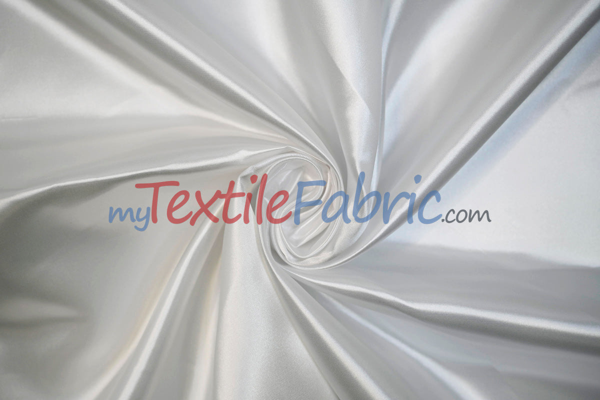 Bridal Satin Fabric | Shiny Bridal Satin | 60" Wide | Multiple Colors | Yards & Bolts