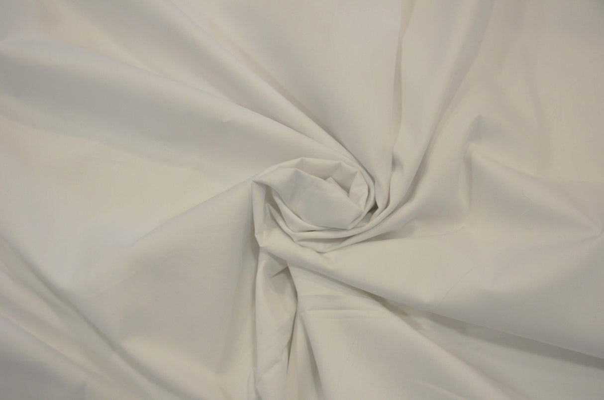 100% Cotton Poplin Broadcloth by the Continuous Yard | 60" Wide | White Red Charcoal and Olive | Mask Fabric, Shirt, Pouch | Fabric mytextilefabric Yards White