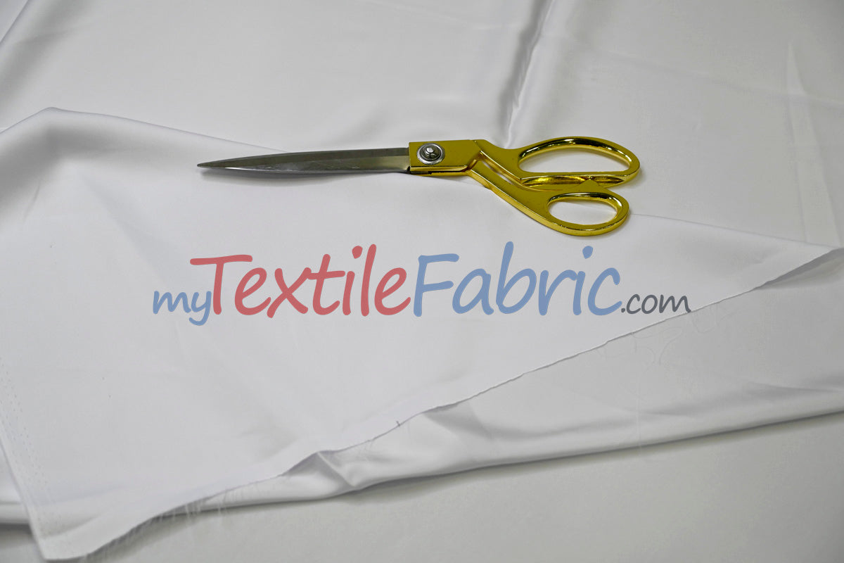 Double Sided Satin Fabric | 60" Wide | Luxurious Glossy Satin for Apparel & Décor