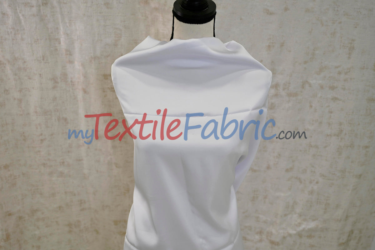 Double Sided Satin Fabric | 60" Wide | Luxurious Glossy Satin for Apparel & Décor