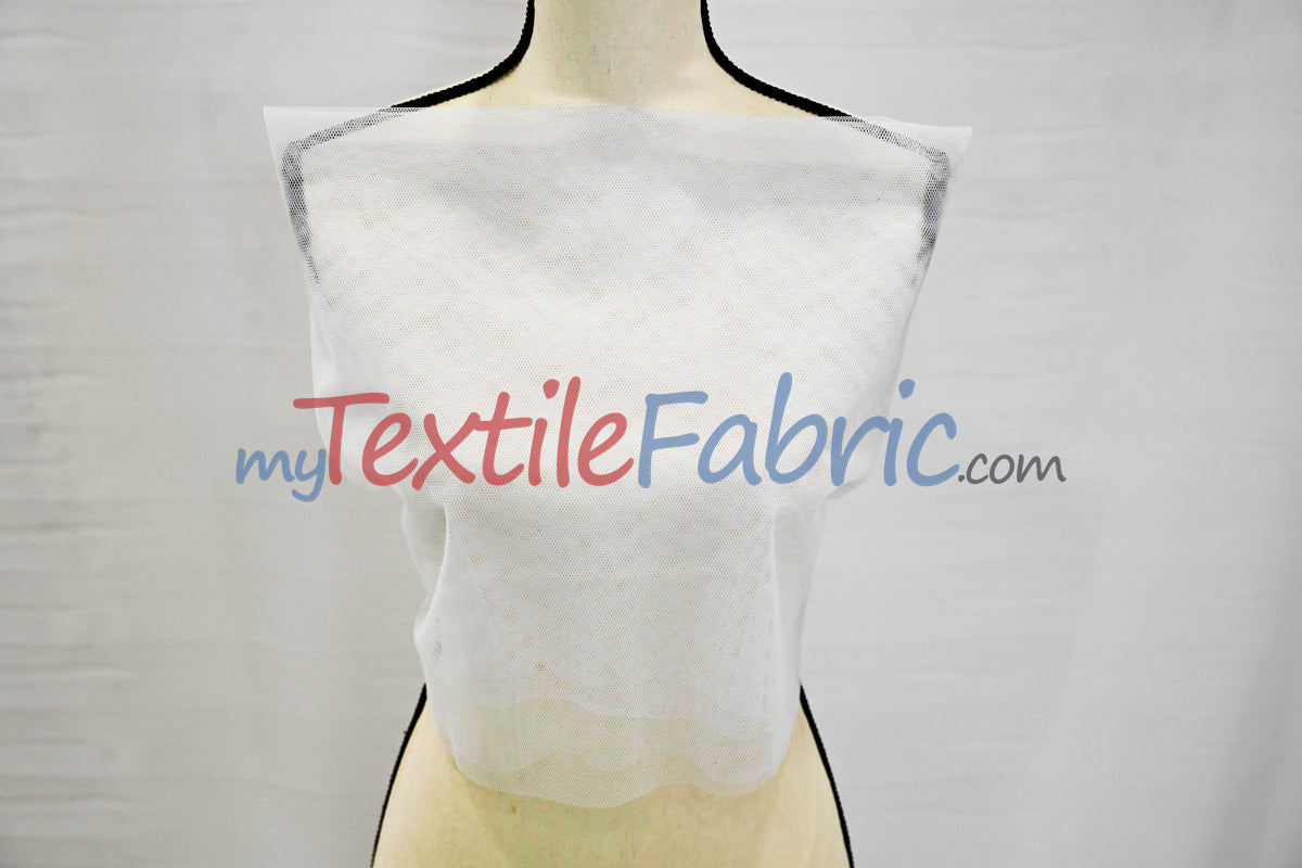 Hard Net Crinoline Fabric | Petticoat Fabric | 60" Wide | Stiff Netting Fabric is Traditionally used to give Volume to Dresses
