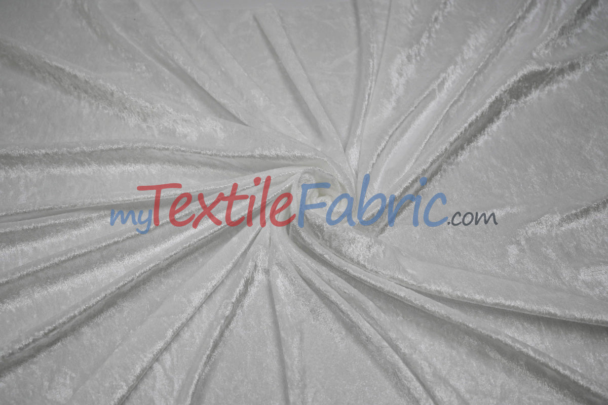 Panne Velvet Fabric | 60" Wide | Crush Panne Velour | Apparel, Costumes, Cosplay, Curtains, Drapery & Home Decor