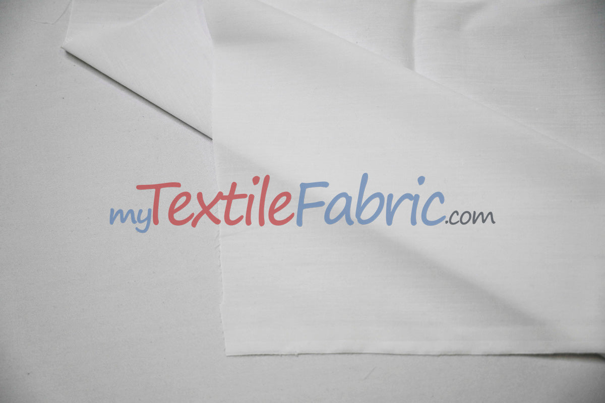 Polyester Cotton Broadcloth Fabric | 60" Wide | Solid Colors | Continuous Yards and by Bolt