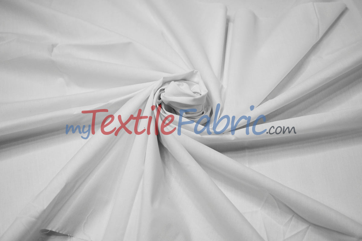 Polyester Cotton Broadcloth Fabric | 60" Wide | Solid Colors | Continuous Yards and by Bolt
