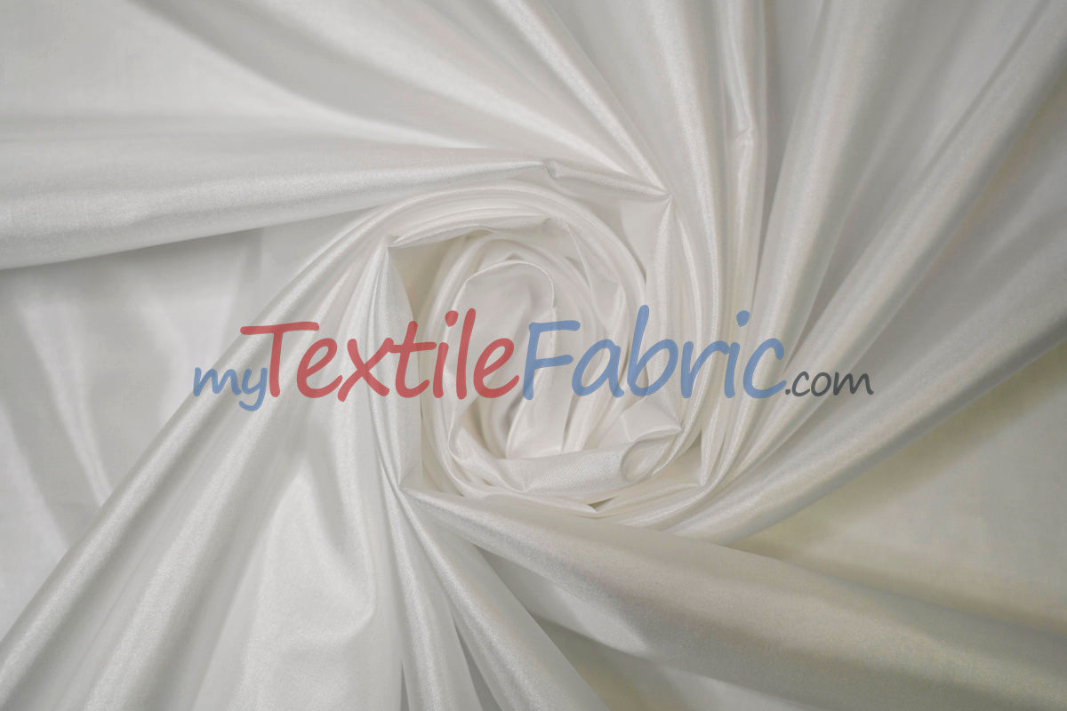 Polyester Silky Habotai Lining - 58" Wide - Super Soft and Silky Poly Habotai Fabric - Sample Swatch - Digital Printing, Apparel Lining, Drapery and Decor