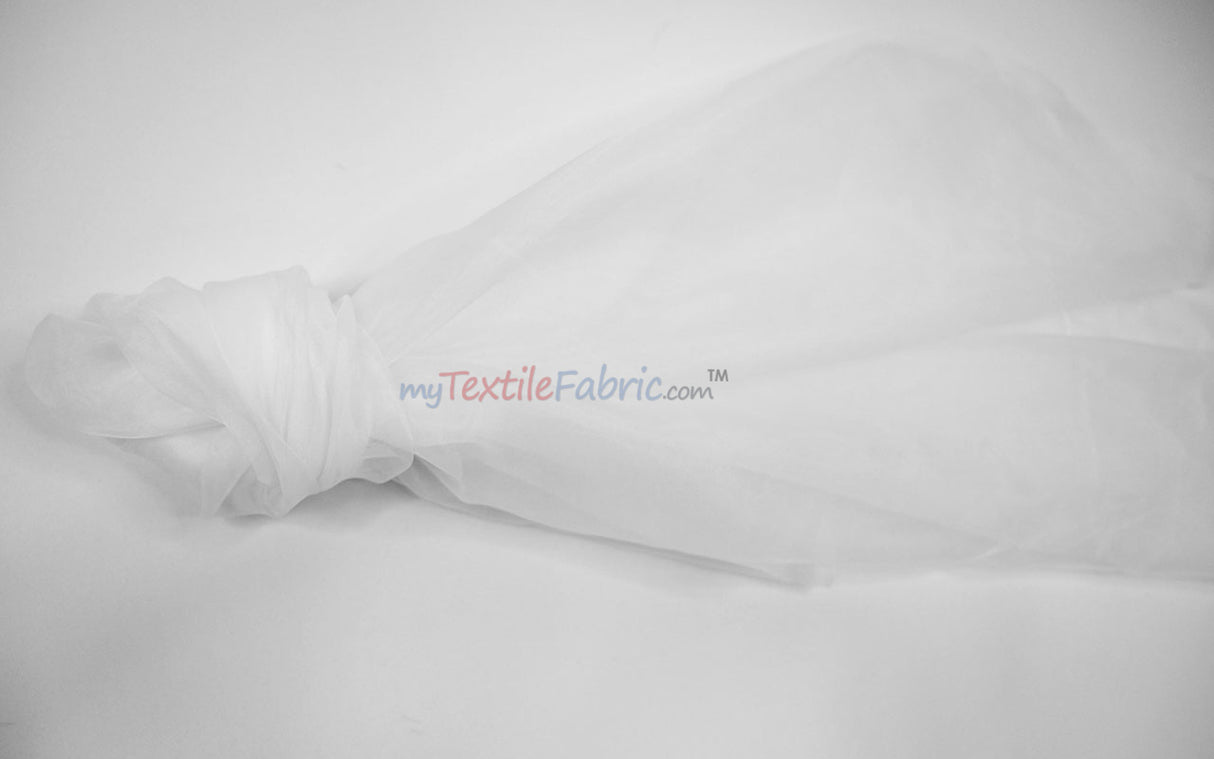 Super Organza Fabric | Semi-Sheen Sheer | 100% Polyester | 60” Wide | By the Yard