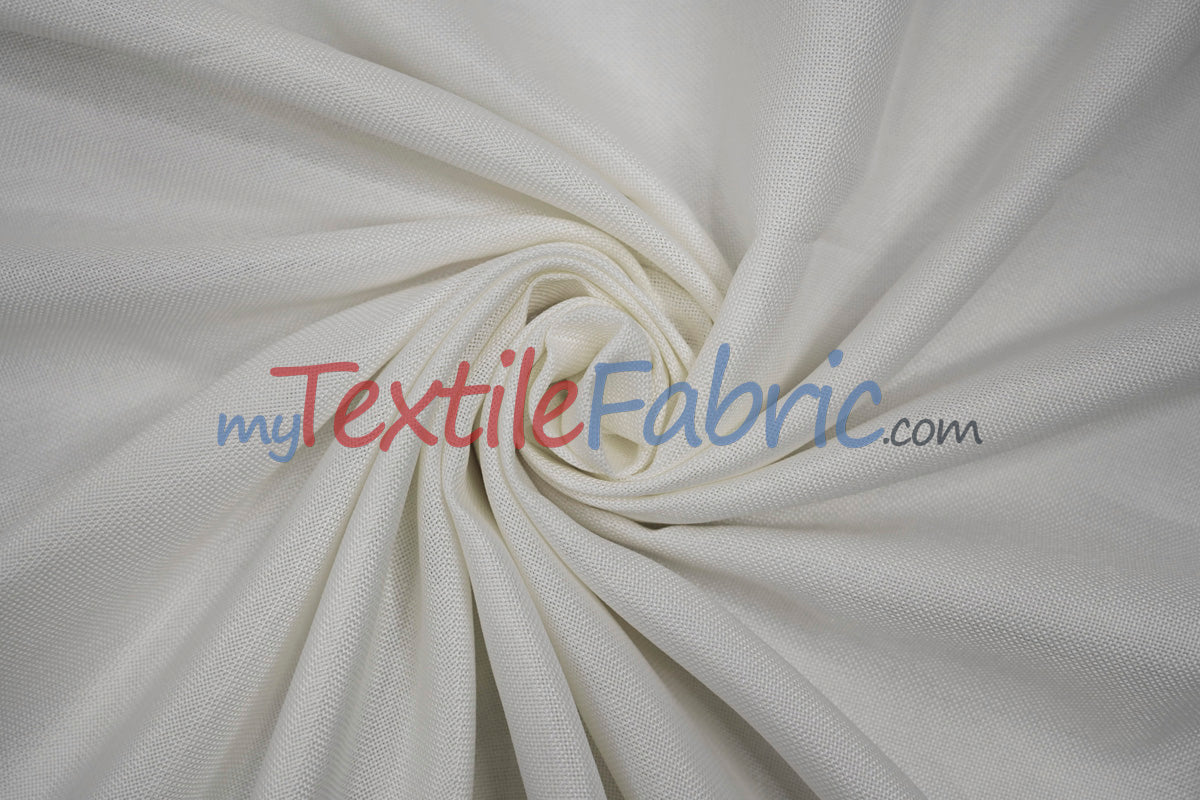 Vintage Linen Fabric | Imitation Burlap Fabric | 60" Wide | Faux Burlap | Vintage Rustic Natural Look Burlap | Washable Burlap Fabric for Decor |