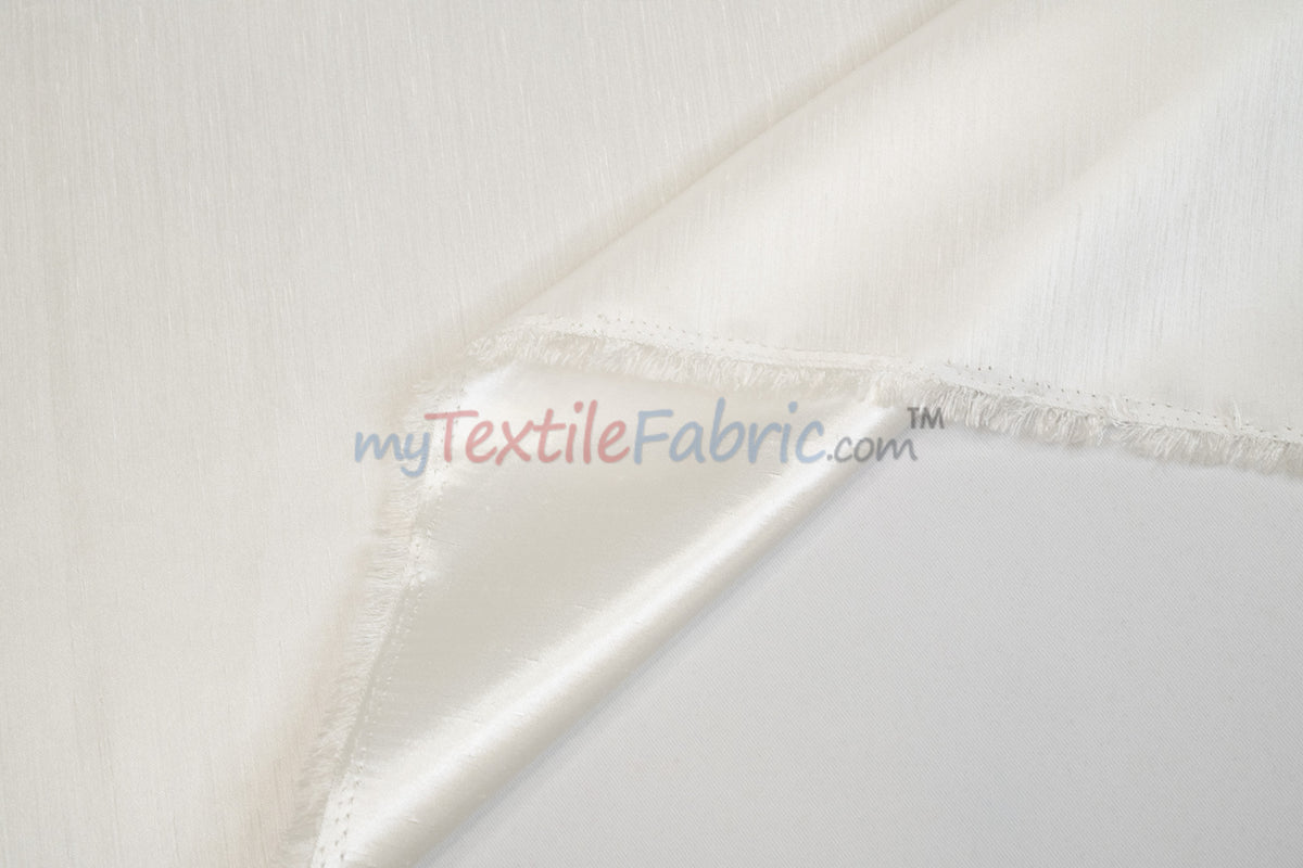 Shantung Satin Fabric | Satin Dupioni Silk Fabric | 60" Wide | Multiple Colors | Yards & Bolts