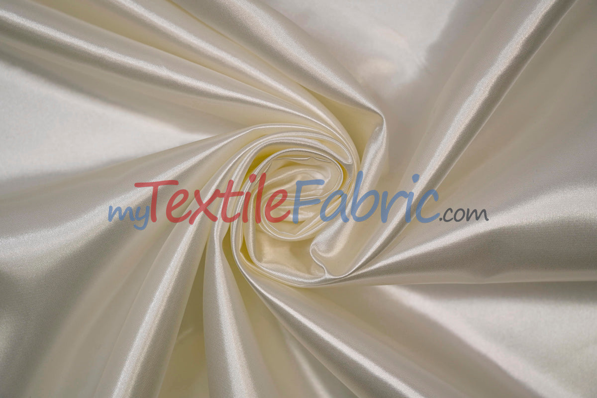 Bridal Satin Fabric | Shiny Bridal Satin | 60" Wide | Multiple Colors | Yards & Bolts
