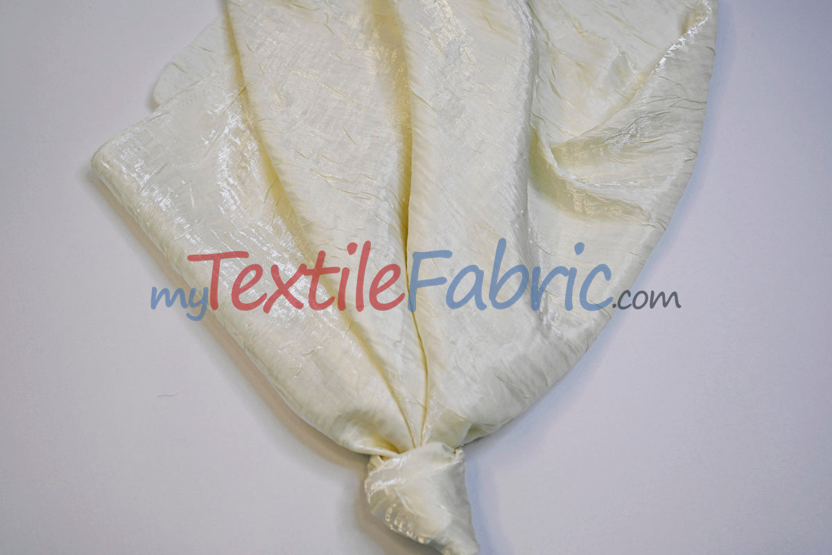 Iridescent Crush Shimmer Fabric | Iridescent Fabric | 54" Wide | Multiple Colors | Yards & Bolts