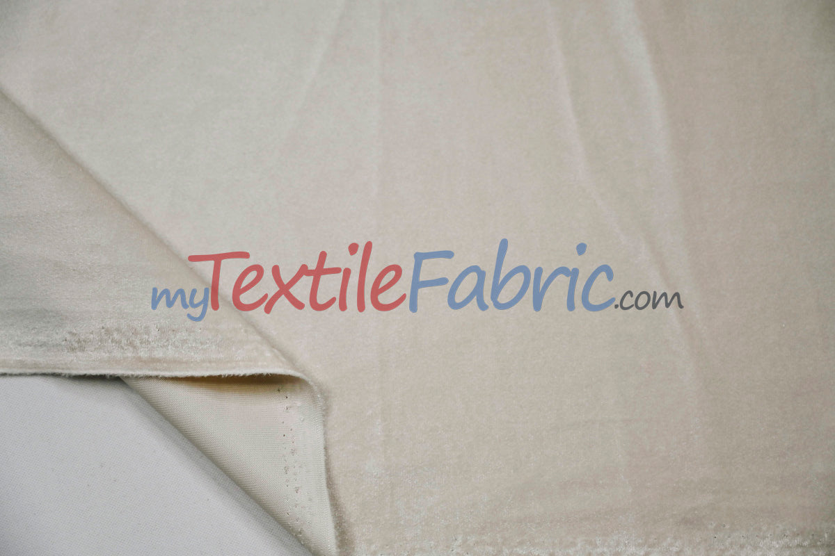 BT Royal™ ------------------------------A Plush Velvet Fabric | Soft and Plush Non Stretch Velvet Fabric | 60" Wide | Apparel, Decor, Drapery and Upholstery Weight | Multiple Colors