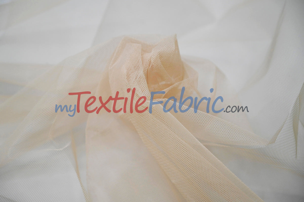 Hard Net Crinoline Fabric | Petticoat Fabric | 60" Wide | Stiff Netting Fabric is Traditionally used to give Volume to Dresses