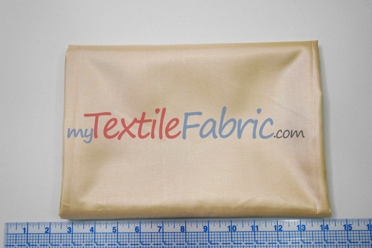 Polyester Silky Habotai Lining | 58" Wide | Super Soft and Silky Poly Habotai Fabric | Wholesale Bolt | Multiple Colors | Digital Printing, Apparel Lining, Drapery and Decor |