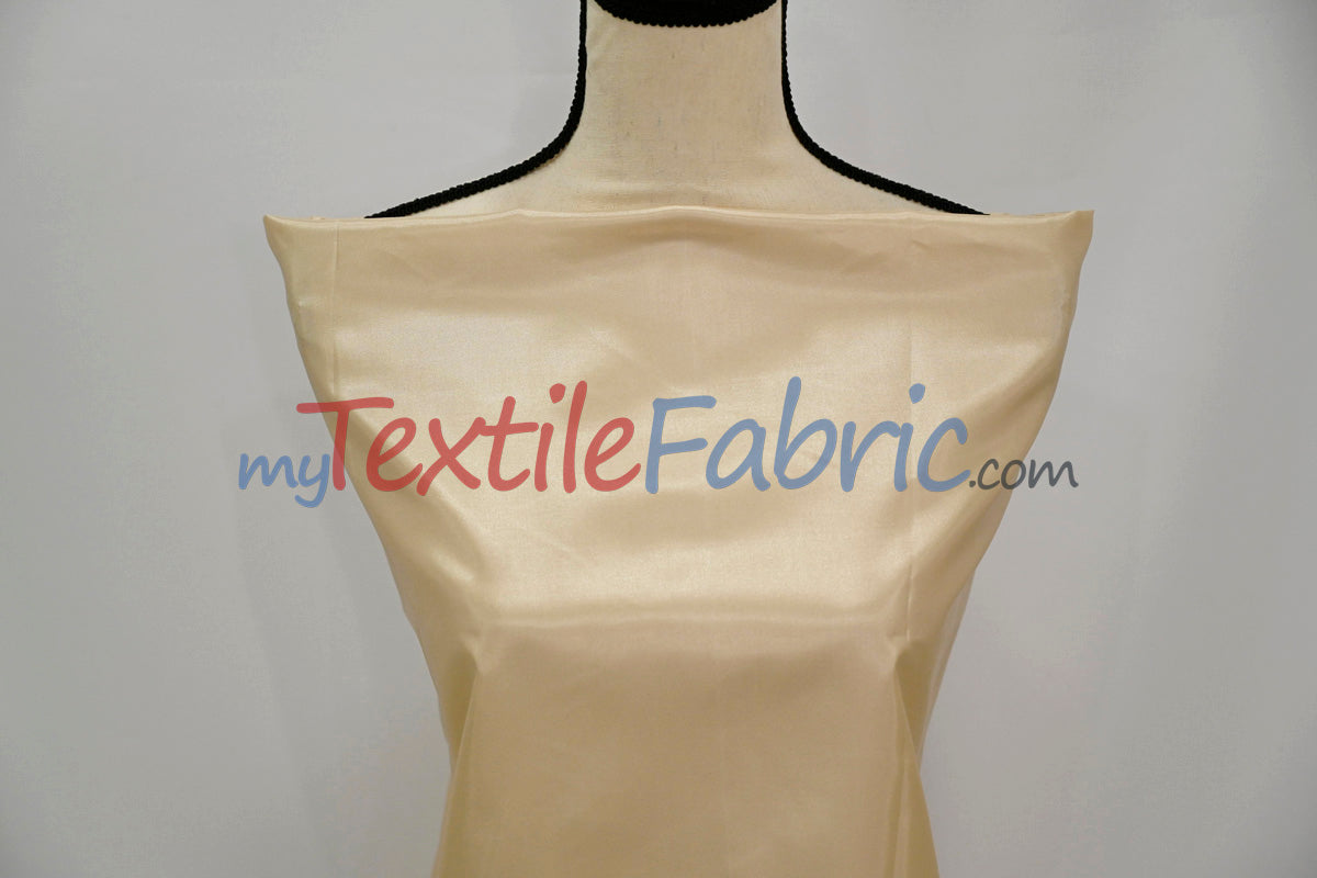 Polyester Silky Habotai Lining - 58" Wide - Super Soft and Silky Poly Habotai Fabric - Sample Swatch - Digital Printing, Apparel Lining, Drapery and Decor