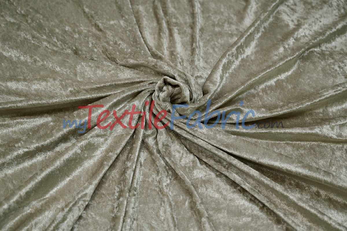 Panne Velvet Fabric | 60" Wide | Crush Panne Velour | Apparel, Costumes, Cosplay, Curtains, Drapery & Home Decor