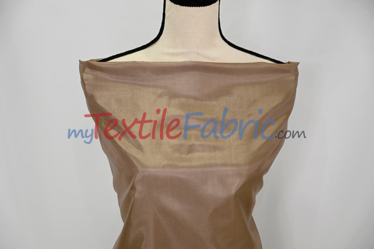 Polyester Silky Habotai Lining - 58" Wide - Super Soft and Silky Poly Habotai Fabric - Sample Swatch - Digital Printing, Apparel Lining, Drapery and Decor