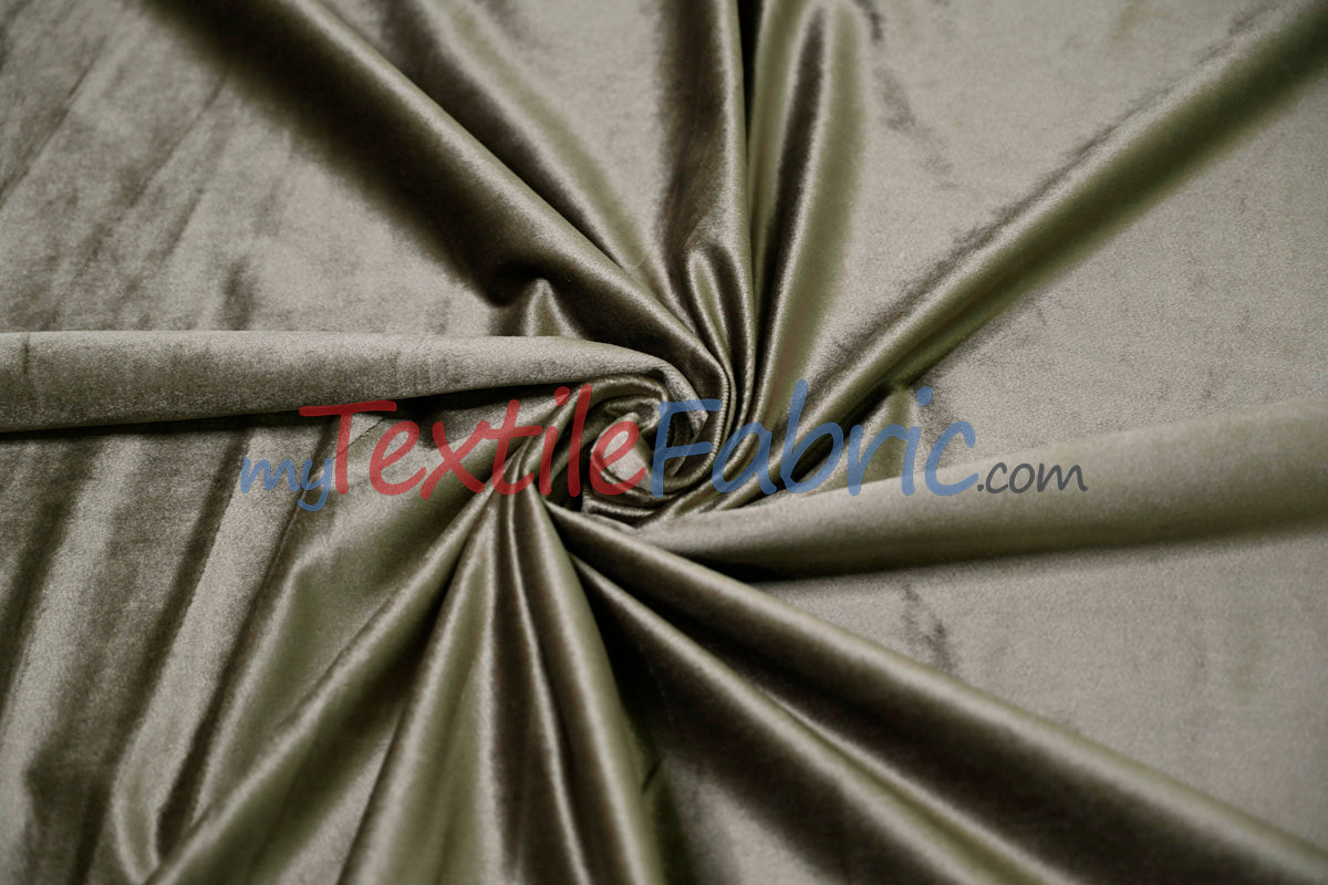 BT Royal™ ------------------------------A Plush Velvet Fabric | Soft and Plush Non Stretch Velvet Fabric | 60" Wide | Apparel, Decor, Drapery and Upholstery Weight | Multiple Colors