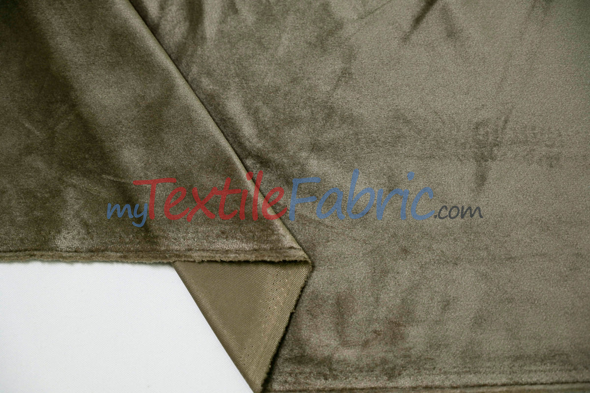 BT Royal™ ------------------------------A Plush Velvet Fabric | Soft and Plush Non Stretch Velvet Fabric | 60" Wide | Apparel, Decor, Drapery and Upholstery Weight | Multiple Colors