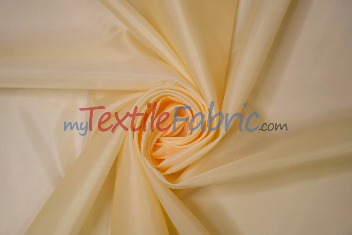 Polyester Lining Fabric | Woven Polyester Lining | 60" Wide | Continuous Yards | Imperial Taffeta Lining | Apparel Lining | Tent Lining and Decoration