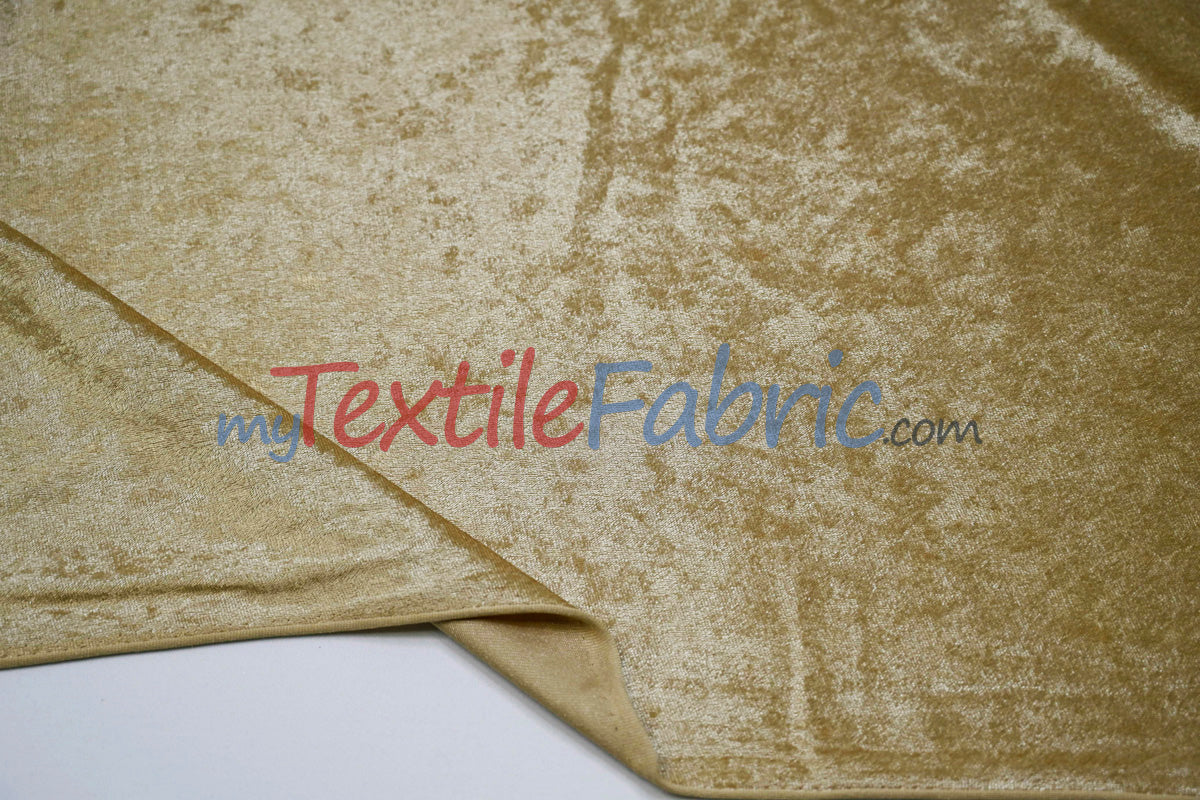 Panne Velvet Fabric | 60" Wide | Crush Panne Velour | Apparel, Costumes, Cosplay, Curtains, Drapery & Home Decor