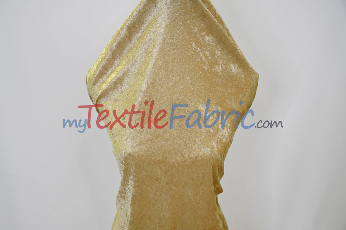 Panne Velvet Fabric | 60" Wide | Crush Panne Velour | Apparel, Costumes, Cosplay, Curtains, Drapery & Home Decor