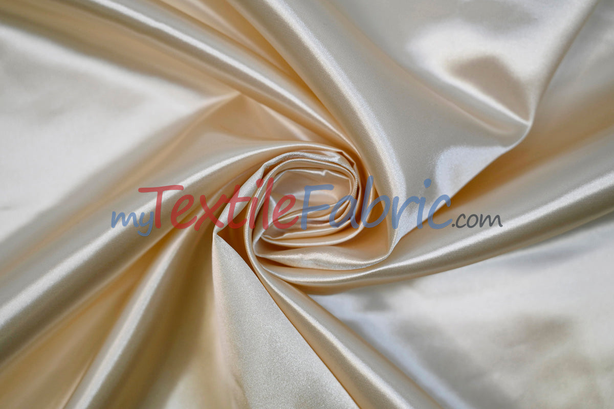 Bridal Satin Fabric | Shiny Bridal Satin | 60" Wide | Multiple Colors | Yards & Bolts