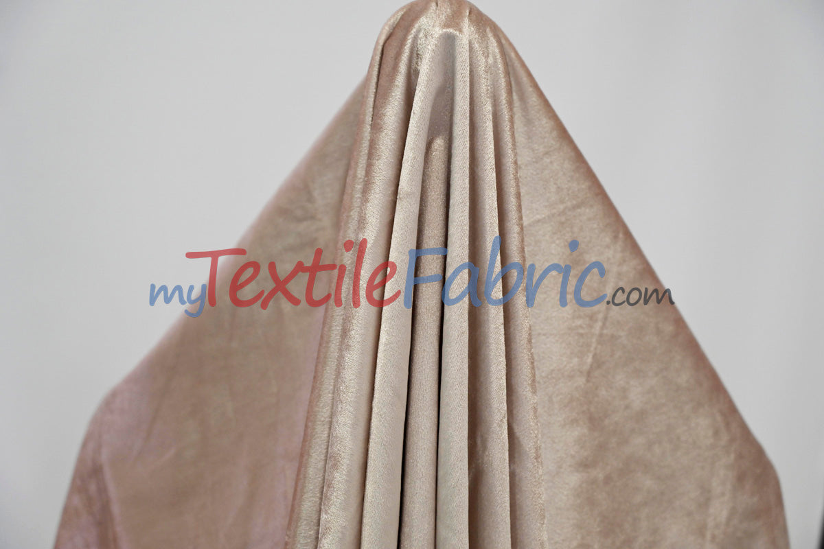 BT Royal™ ------------------------------A Plush Velvet Fabric | Soft and Plush Non Stretch Velvet Fabric | 60" Wide | Apparel, Decor, Drapery and Upholstery Weight | Multiple Colors