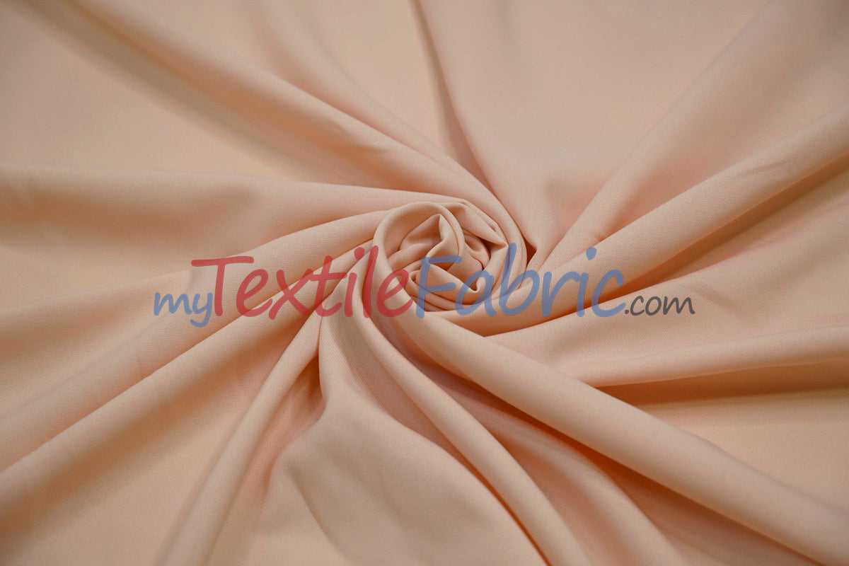 60" Wide Polyester Fabric Yards and Bolts | Visa Polyester Poplin Fabric | Basic Polyester for Tablecloths, Drapery, and Curtains