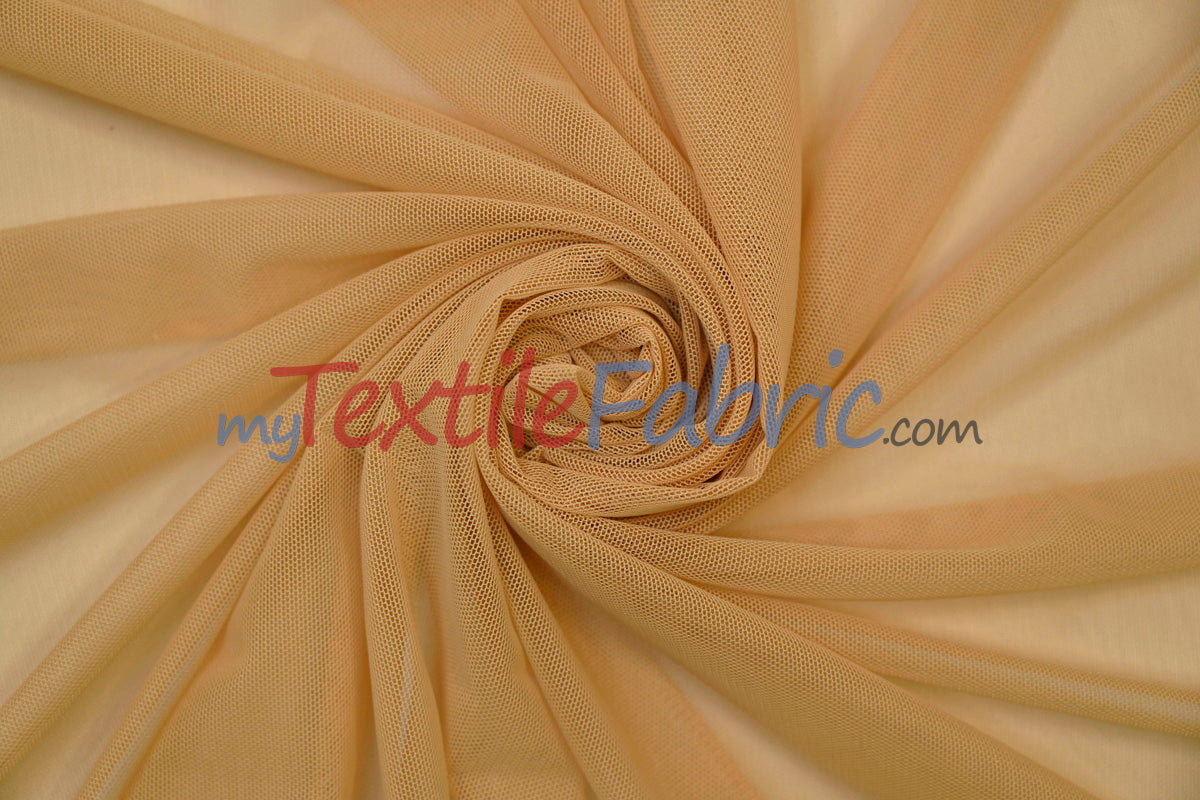 Super Soft Power Mesh Spandex | 20% Spandex | 60" Wide | 4 Way Stretch | Multiple Colors |