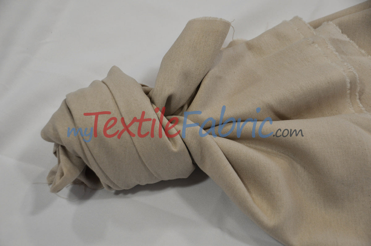 Soft Linen Fabric by the Yard | 52" Wide | Rayon Linen Blend | Dresses, Apparel, Tablecloth, Table Runner, Cosplay, Costume, Linen Shirt, Linen Pants |