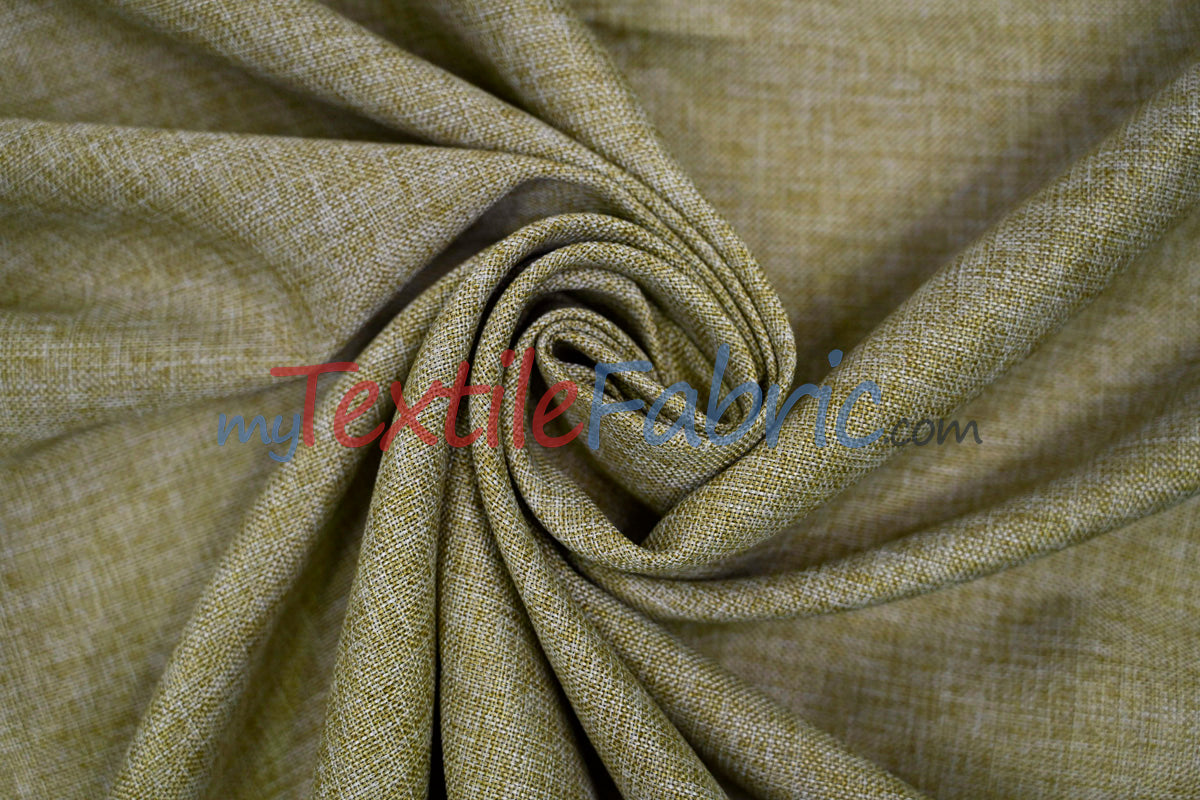 Vintage Linen Fabric | Imitation Burlap Fabric | 60" Wide | Faux Burlap | Vintage Rustic Natural Look Burlap | Washable Burlap Fabric for Decor |