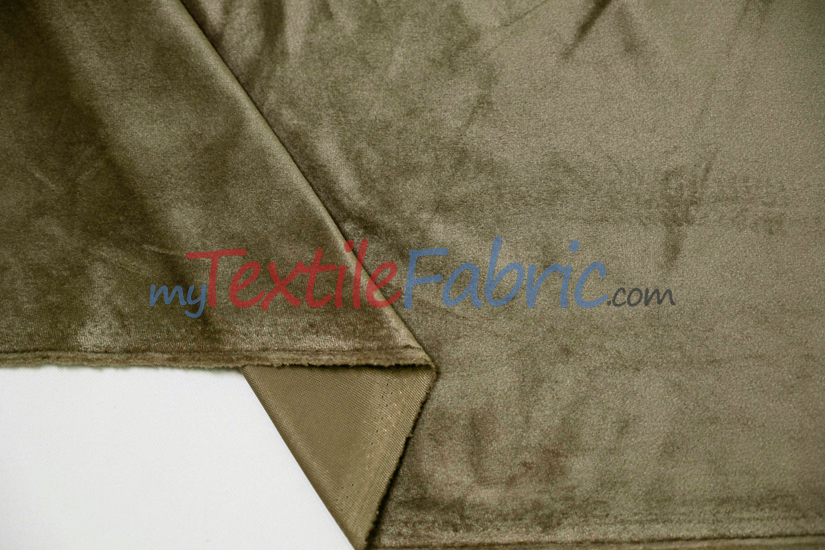 BT Royal™ ------------------------------A Plush Velvet Fabric | Soft and Plush Non Stretch Velvet Fabric | 60" Wide | Apparel, Decor, Drapery and Upholstery Weight | Multiple Colors