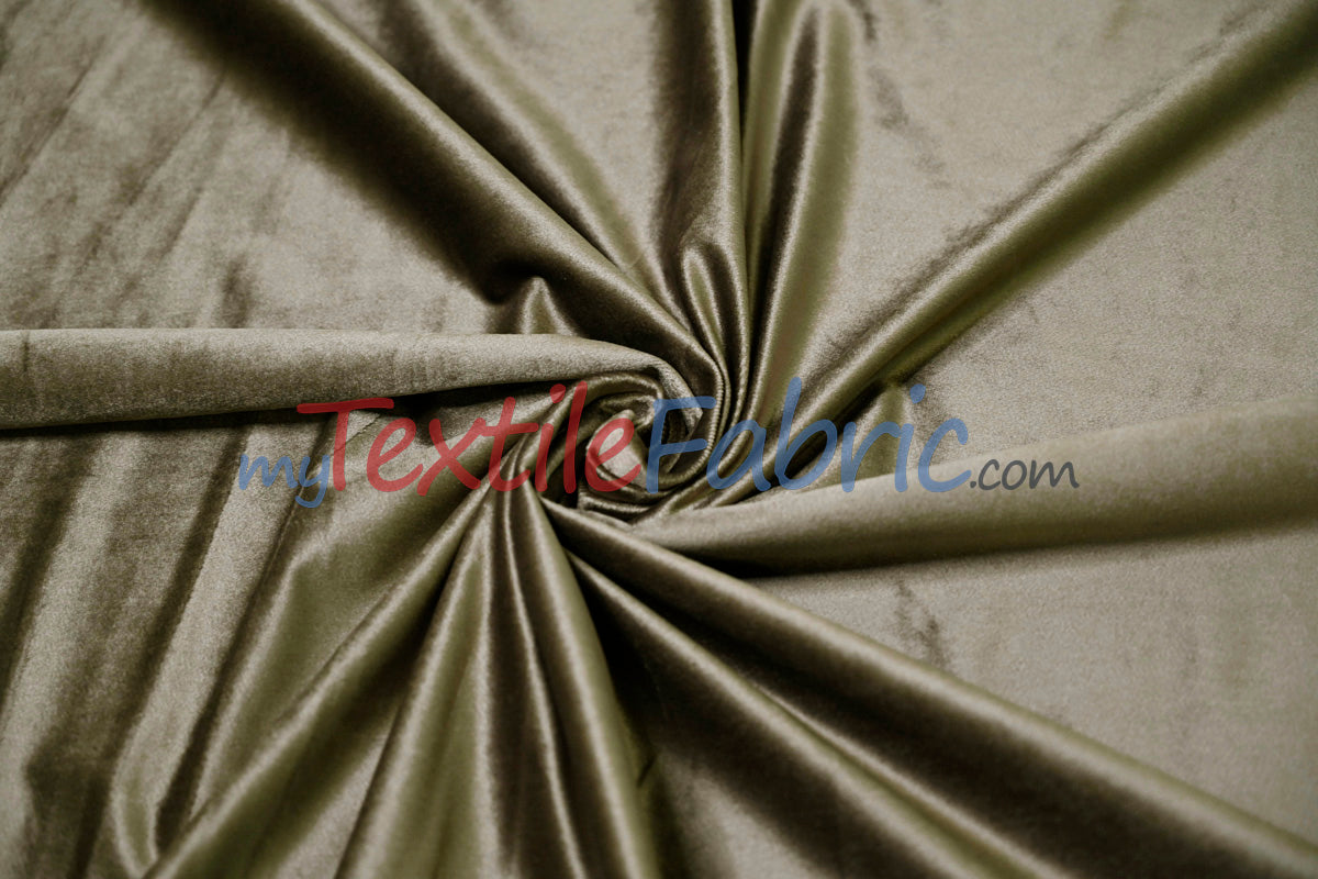 BT Royal™ ------------------------------A Plush Velvet Fabric | Soft and Plush Non Stretch Velvet Fabric | 60" Wide | Apparel, Decor, Drapery and Upholstery Weight | Multiple Colors