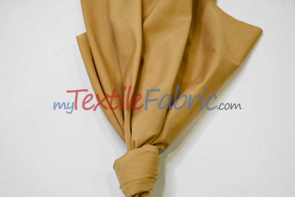 Polyester Cotton Broadcloth Fabric | 60" Wide | Solid Colors | Continuous Yards and by Bolt