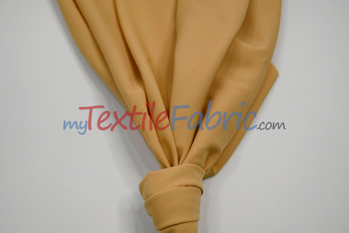 60" Wide Polyester Fabric Yards and Bolts | Visa Polyester Poplin Fabric | Basic Polyester for Tablecloths, Drapery, and Curtains
