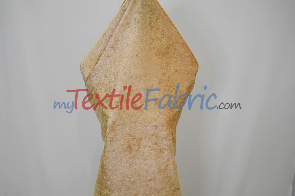 Panne Velvet Fabric | 60" Wide | Crush Panne Velour | Apparel, Costumes, Cosplay, Curtains, Drapery & Home Decor