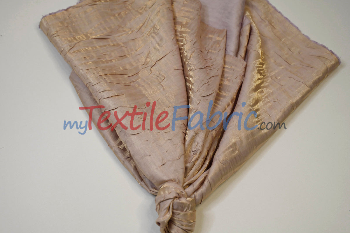 Iridescent Crush Shimmer Fabric | Iridescent Fabric | 54" Wide | Multiple Colors | Yards & Bolts