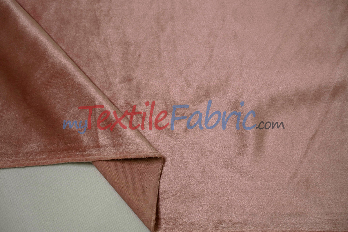 BT Royal™ ------------------------------A Plush Velvet Fabric | Soft and Plush Non Stretch Velvet Fabric | 60" Wide | Apparel, Decor, Drapery and Upholstery Weight | Multiple Colors