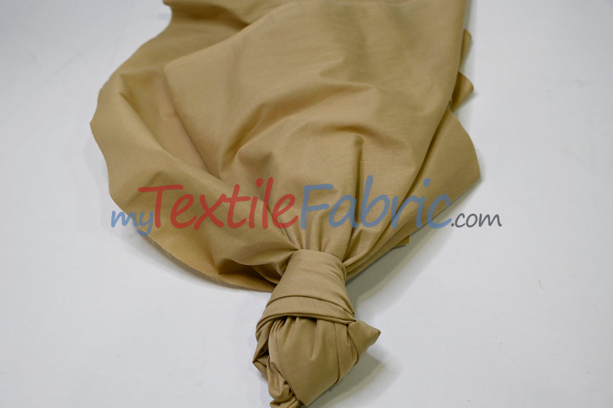 Polyester Cotton Broadcloth Fabric | 60" Wide | Solid Colors | Continuous Yards and by Bolt