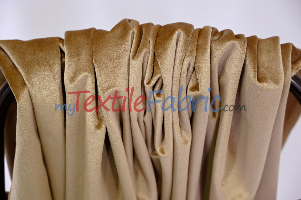 BT Royal™ ------------------------------A Plush Velvet Fabric | Soft and Plush Non Stretch Velvet Fabric | 60" Wide | Apparel, Decor, Drapery and Upholstery Weight | Multiple Colors