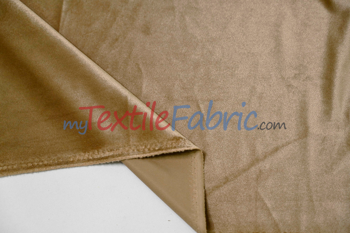 BT Royal™ ------------------------------A Plush Velvet Fabric | Soft and Plush Non Stretch Velvet Fabric | 60" Wide | Apparel, Decor, Drapery and Upholstery Weight | Multiple Colors