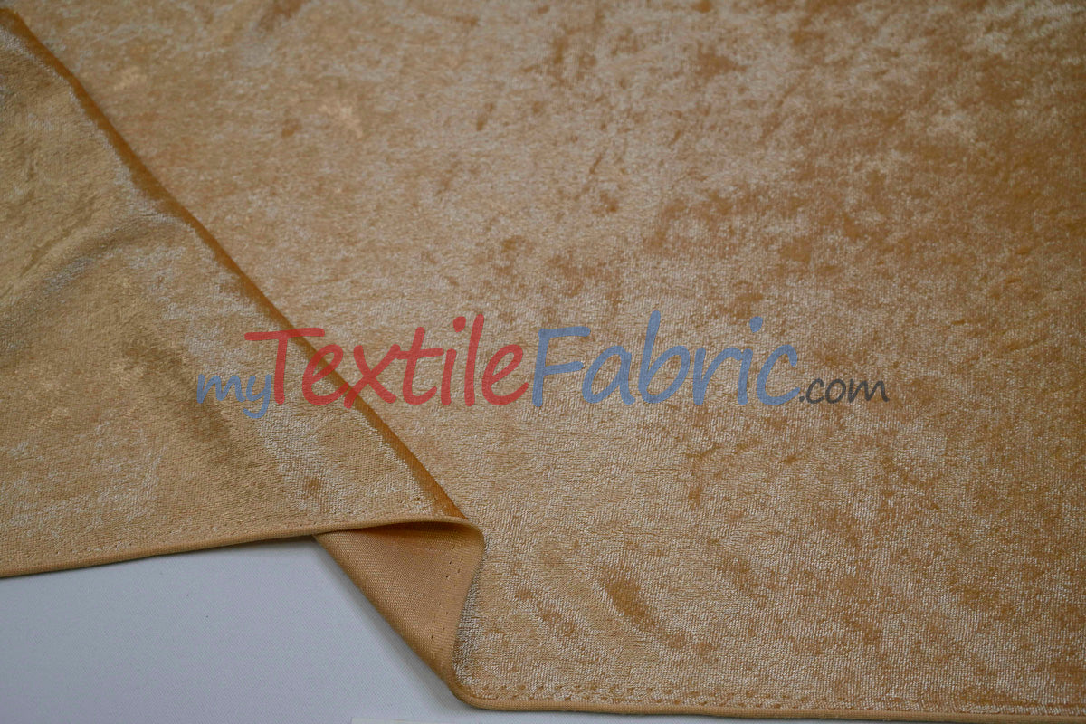 Panne Velvet Fabric | 60" Wide | Crush Panne Velour | Apparel, Costumes, Cosplay, Curtains, Drapery & Home Decor