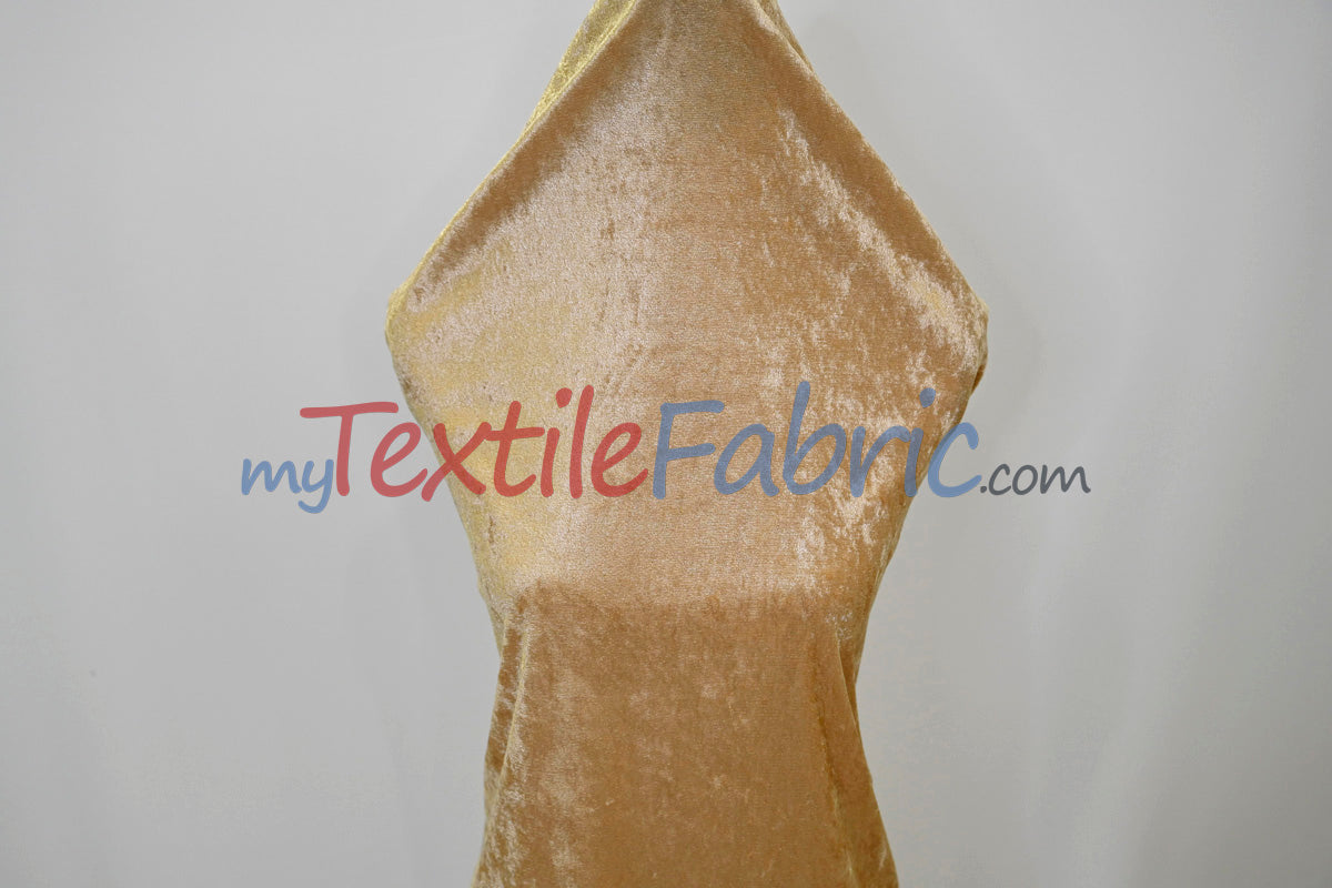 Panne Velvet Fabric | 60" Wide | Crush Panne Velour | Apparel, Costumes, Cosplay, Curtains, Drapery & Home Decor