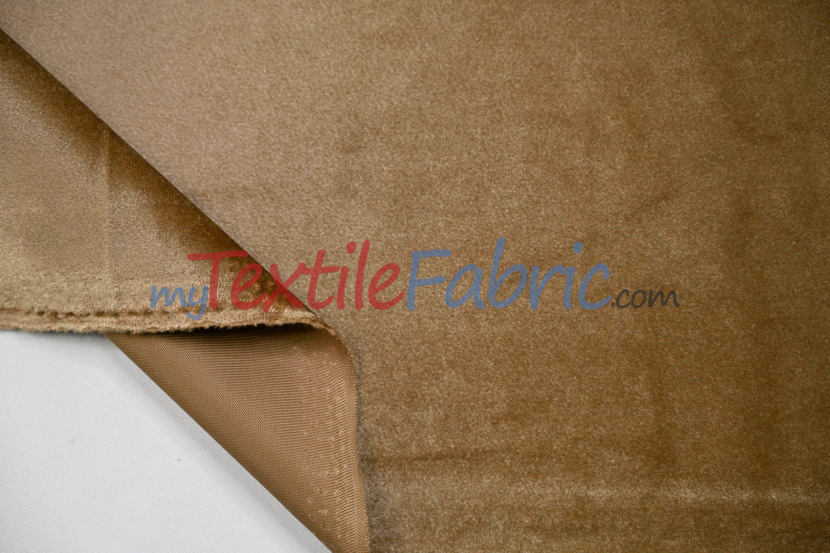 BT Royal™ ------------------------------A Plush Velvet Fabric | Soft and Plush Non Stretch Velvet Fabric | 60" Wide | Apparel, Decor, Drapery and Upholstery Weight | Multiple Colors