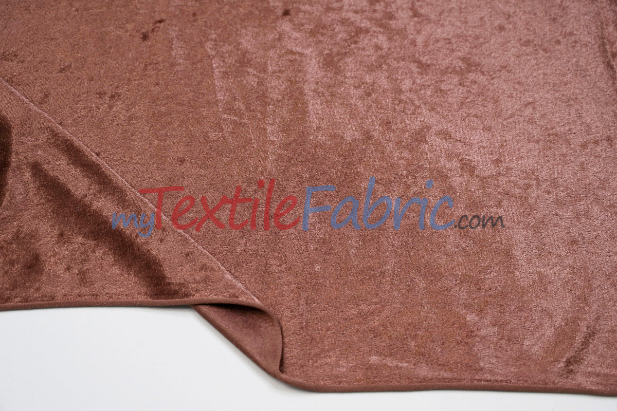 Panne Velvet Fabric | 60" Wide | Crush Panne Velour | Apparel, Costumes, Cosplay, Curtains, Drapery & Home Decor