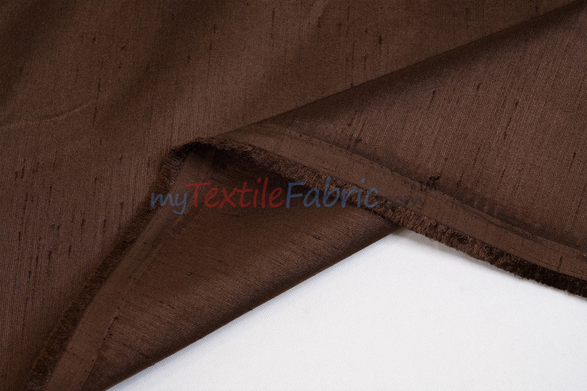 IFR Extra Wide Dupioni Silk | 100% Polyester Faux Dupioni Fabric | 120" Wide | Multiple Colors |