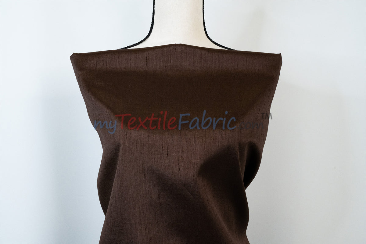 IFR Extra Wide Dupioni Silk | 100% Polyester Faux Dupioni Fabric | 120" Wide | Multiple Colors |