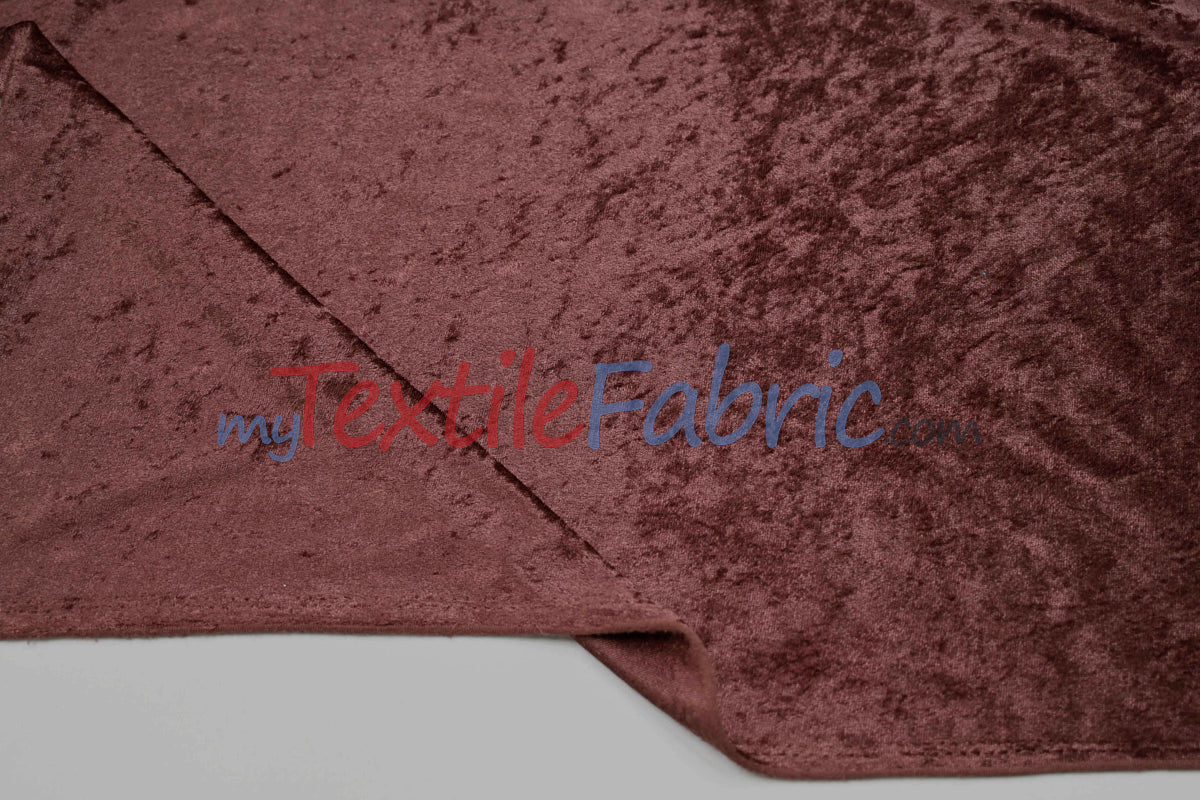 Panne Velvet Fabric | 60" Wide | Crush Panne Velour | Apparel, Costumes, Cosplay, Curtains, Drapery & Home Decor