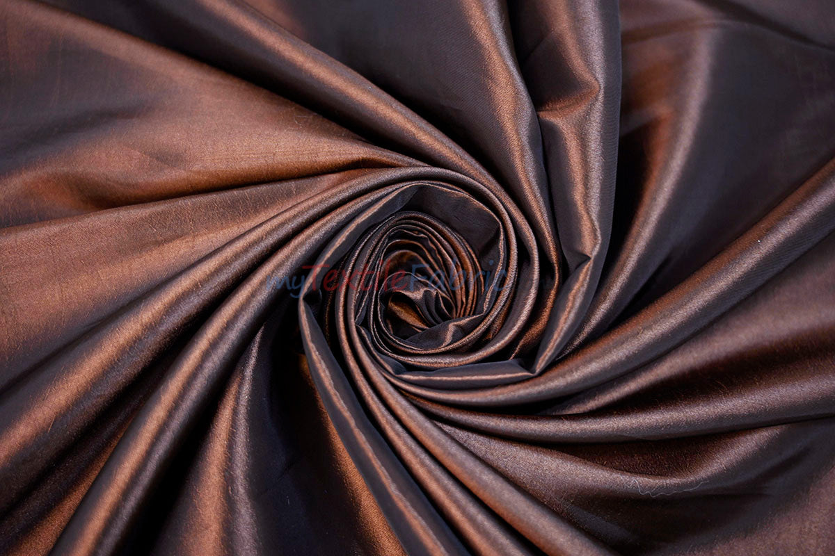 Taffeta Fabric | Two Tone Taffeta Fabric | Non Stretch Taffeta | 60" Wide | Multiple Solid Colors